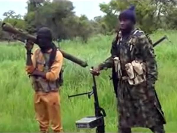 Dieses am 8. August von einem Boko-Haram-Video aufgenommene Bild zeigt den Chef der Islamisten, Abubakar Shekau. 