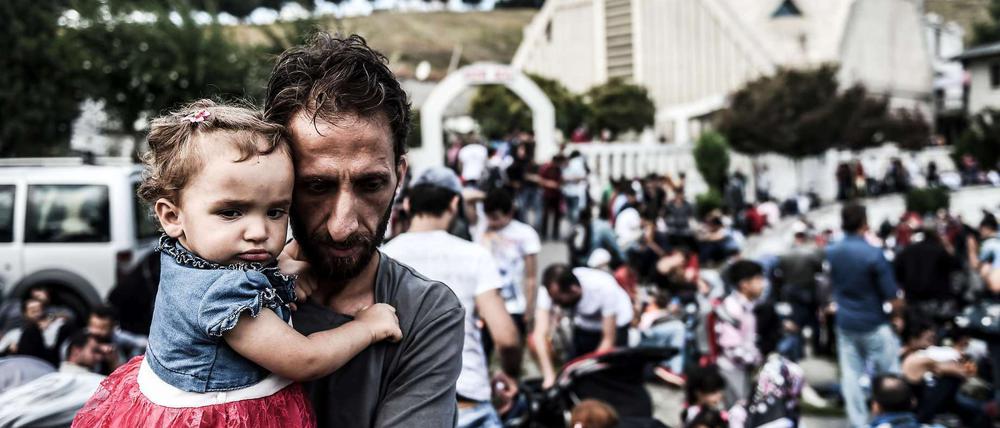 Richtung Europa: Viele Syrer haben keine Perspektive und wollen deshalb die Türkei verlassen.
