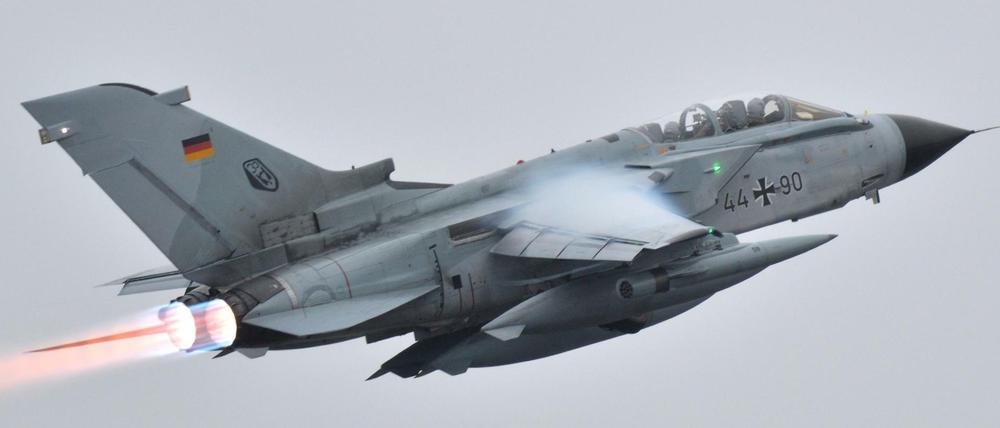 Ein Bundeswehr-Aufklärungsflugzeug vom Typ Tornado