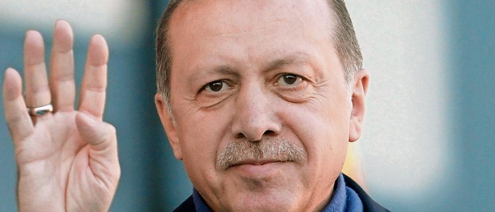Der türkische Staatspräsident Recep Tayyip Erdogan.