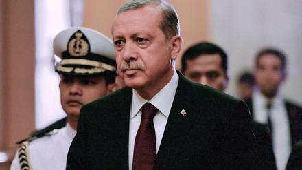 Türkeis Präsident Recep Tayyip Erdogan. 