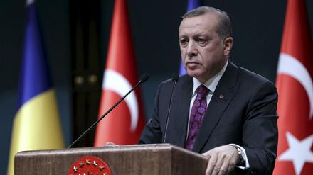 Den türkische Präsident Recep Tayyip Erdogan.