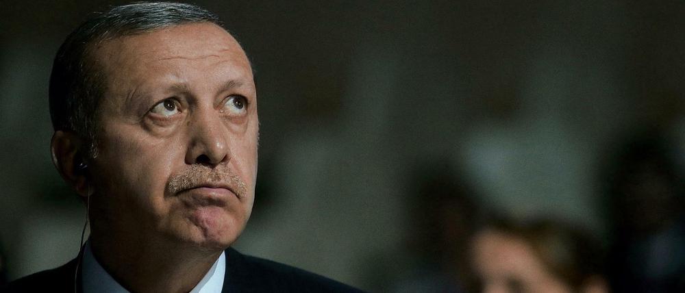 Nach Einschätzung der Bundesregierung hilft der türkische Präsident Erdogan militanten islamistischen Organisationen. 