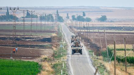 Truppenaufmarsch an der syrischen Grenze: Die Türkei will nun massiv gegen den IS vorgehen.