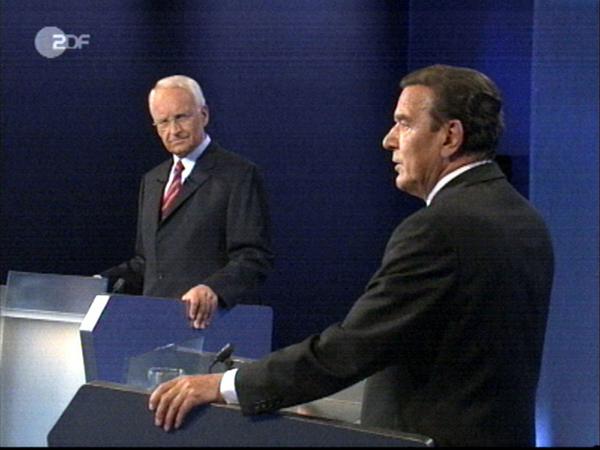 Edmund Stoiber vs. Gerhard Schröder 2002