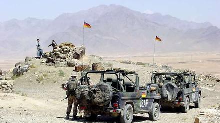 Isaf-Soldaten in Afghanistan.