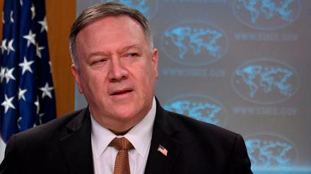 (US-Außenminister Mike Pompeo. 