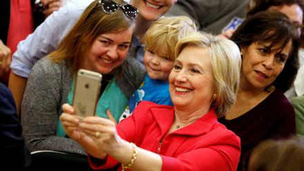 Hillary Clinton im Wahlkampf in Kentucky.