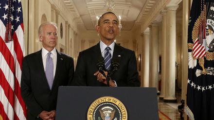 US-Präsident Barack Obama äußerte sich zum Atomabkommen mit dem Iran: "Das Abkommen basiert nicht auf Vertrauen, sondern auf Überprüfung."