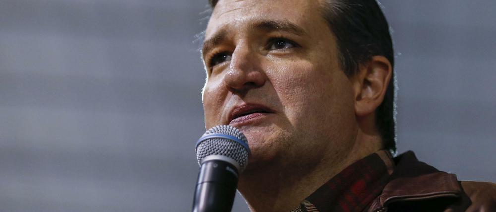 Senator in Texas und neuer Hoffnungsträger vieler Republikaner - Ted Cruz. 