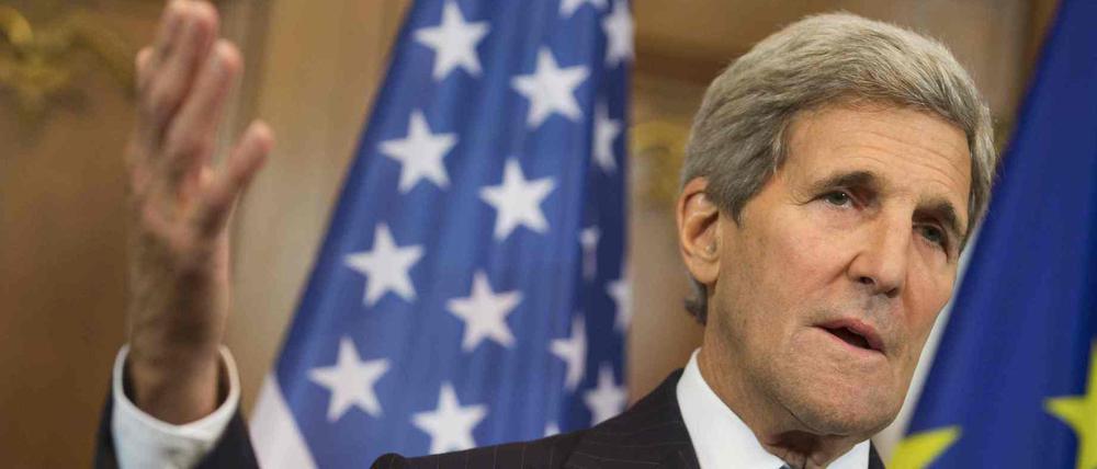 Ein erstes Gespräch will John Kerry bereits heute mit seinem iranischen Kollegen Mohammad Dschawad Sarif führen.