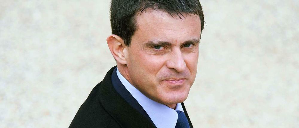 Frankreichs Innenminister Manuel Valls.