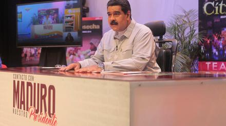 Die Opposition macht Präsident Nicolás Maduro für den Niedergang des Landes verantwortlich.