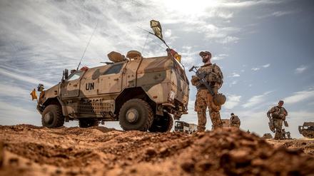Dass sie nach ihrem Dienst Veteranen sein werden, ist unstrittig: Bundeswehr-Soldaten im Mali-Einsatz.