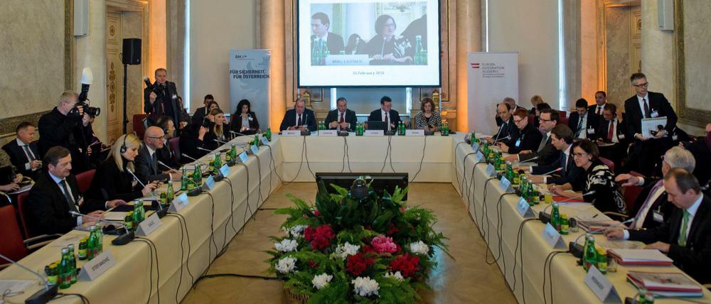 Die Westbalkankonferenz auf Einladung Österreichs in Wien.