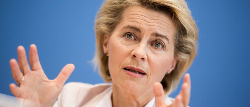 Verteidigungsministerin Ursula von der Leyen will die Bundeswehr für Europäer öffnen.