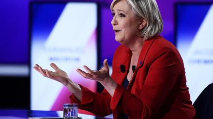 Die Präsidentschaftskandidatin des Front National, Marine Le Pen, will eine Null-Toleranz-Politik.