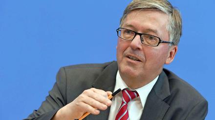 Der Wehrbeauftragte des Bundestages, Hans-Peter Bartels (SPD).
