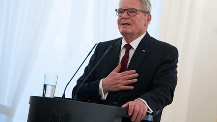 Bundespräsident Joachim Gauck 