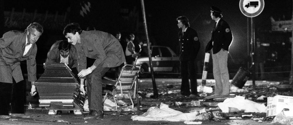 Bei dem verheerenden Selbstmordanschlag 1980 in München starben neben dem Attentäter noch zwölf Menschen. 