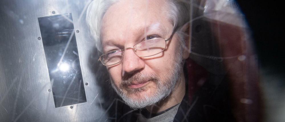 Der Wikileaks-Gründer Julian Assange 