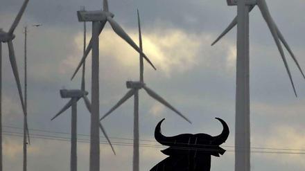 Die spanischern Windparks sind von Anfang an von den großen Energiekonzernen aufgebaut worden. 