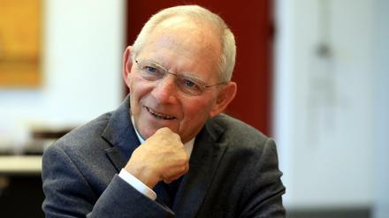 Bundestagspräsident Wolfgang Schäuble (CDU) im Tagesspiegel-Interview. 
