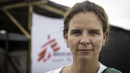 Anja Wolz (47) koordiniert für Ärzte ohne Grenzen die Nothilfe in Mossul. Die Krankenschwester war zuvor unter anderem in Libyen und in Sierra Leone tätig.