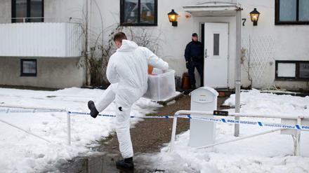 Die Polizei nahm den 15-Jährigen in einem Heim in Mölndal nahe Göteborg fest.