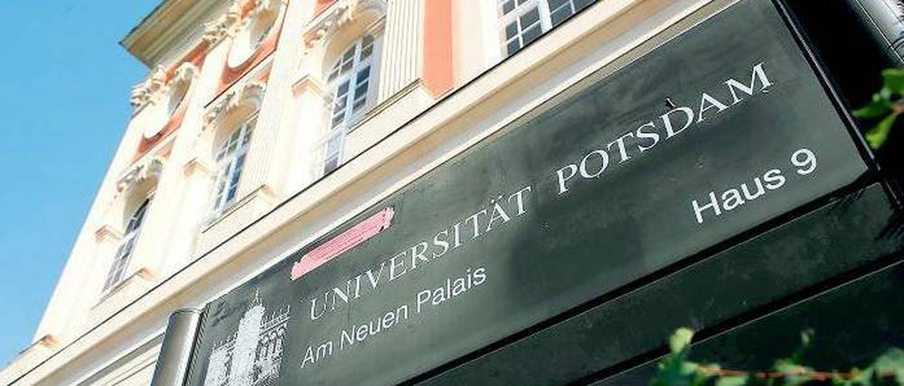 Im Zentrum. Die Universität Potsdam ist die größte im Land.