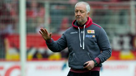 Unions Trainer André Hofschneider gibt sich optimistisch.