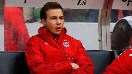 Mario Götze saß zuletzt bei Bayern München öfter auf der Bank.