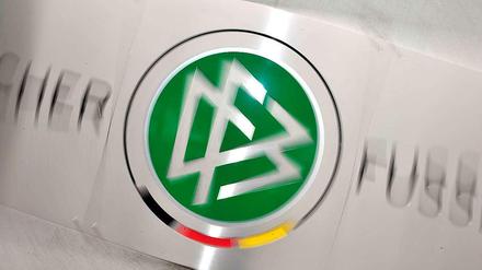 Das Logo des Deutschen Fußballbunds (DFB).