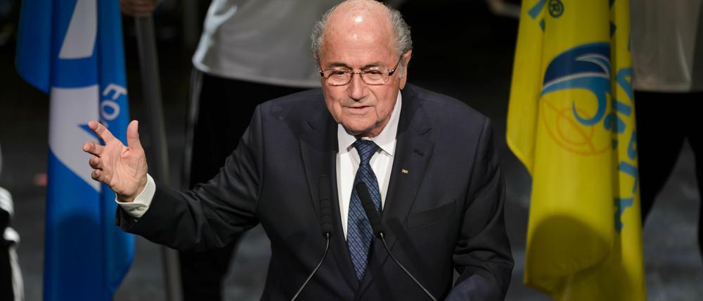 Sepp Blatter eröffnet den Fifa-Kongress und nennt die Vorwürfe Handlungen von Einzelpersonen.