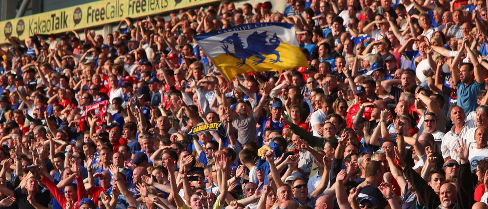 Die Fans von Cardiff City erleben wegen der neuen Vereinsfarben eine Identitätskrise