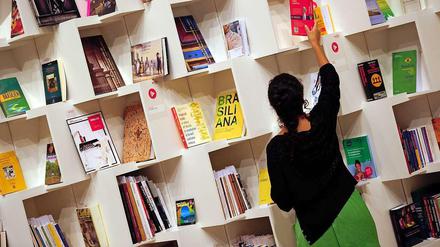 Brasilien erlesen - wie hier auf der Frankfurter Buchmesse.