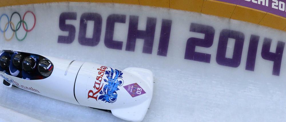 In Sotschi fuhr der russische Viererbob zu Gold, die beiden Anschieber wurden jedoch des Dopings überführt. 