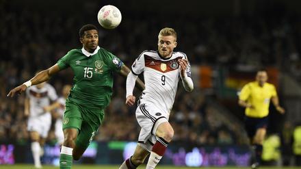 André Schürrle (rechts) und die deutsche Nationalmannschaft müssen gegen Georgien konsequenter ihre Chancen nutzen als unter der Woche gegen Irland. 