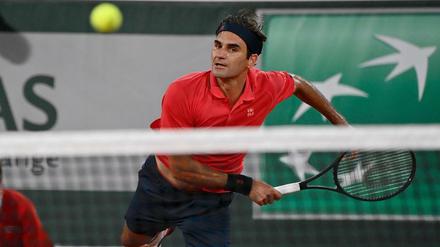 Immer noch inspirierend. Roger Federer kämpfte sich gegen Dominik Koepfer ins Achtelfinale.