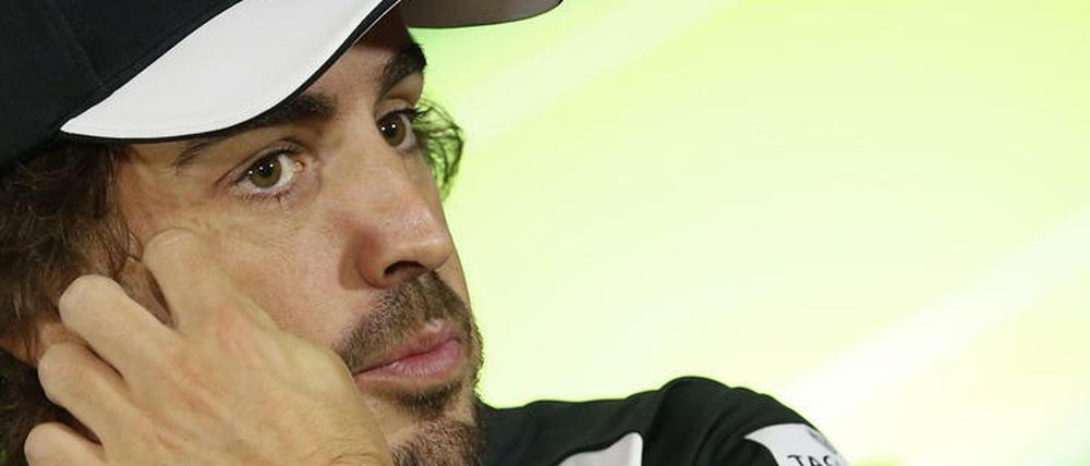 Eine Saison zum Vergessen. Fernando Alonso ist bei McLaren nicht glücklich geworden.
