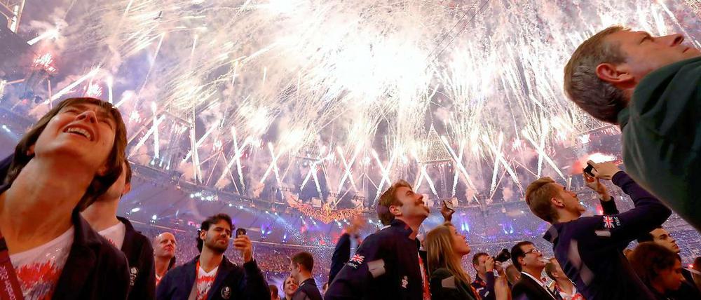 Glamouröse Abschiedsfeier. Kann London auch nach Ende der Spiele von Olympia profitieren?