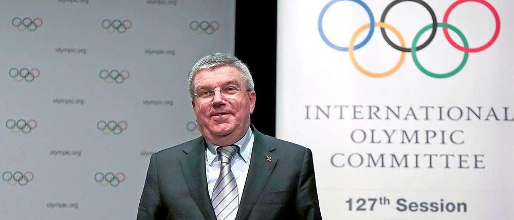 Zuversichtlich: Thomas Bach warb seit seinem Amtsantritt für die Agenda 2020, mit der Bach das IOC neu ausrichten möchte.
