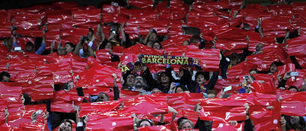 Fans des FC Barcelona