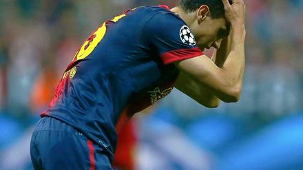 Nicht zu fassen: Barca, hier Verteidiger Bartra, erlebte in in München ein fußballerisches Desaster.