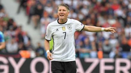 Bastian Schweinsteiger könnte gegen Italien sein letztes Länderspiel bestreiten.