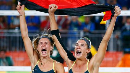 In Rio gewannen Laura Ludwig und Kira Walkenhorst die Gold-Medaille. 