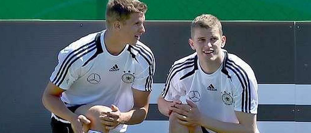 Geteiltes Leid: Sven Bender (r.) war lange verletzt und wurde nicht für die WM berücksichtigt. Sein Zwillingsbruder Lars verpasst das Turnier nun auch.