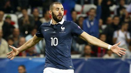 Karim Benzema darf das französische Nationaltrikot nicht mehr tragen.