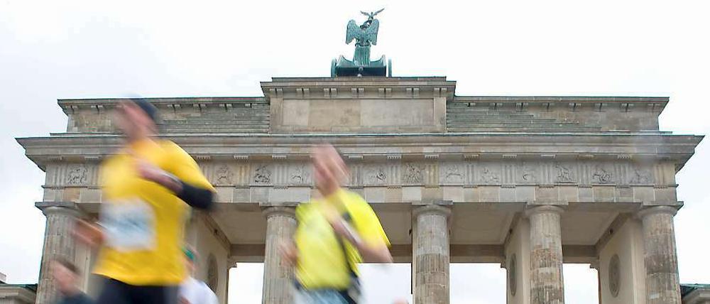 Großereignis Berlin-Marathon. Nur eines von vielen Sporthighlights in Berlin.