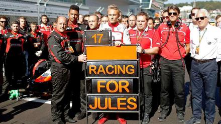 Die Anteilnahme nach dem schweren Unfall von Jules Bianchi war groß im Kreis der Formel 1.